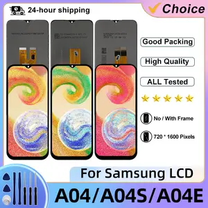 Bilashmart IPS Samsung Galaxy A04 LCD A04s A04e Display Touch Screen Replacement Parts A045 A042 A047 LCD SM A045F Digitizer SM A042F