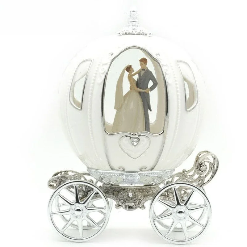 Pumpkin carriage music box ornament home living room bedroom decoration crafts