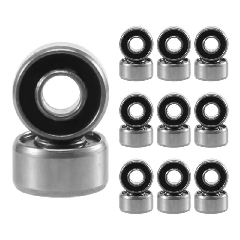 

693RS 3Mmx8mmx4mm Double Sealed Miniature Deep Groove Ball Bearing 20Pcs