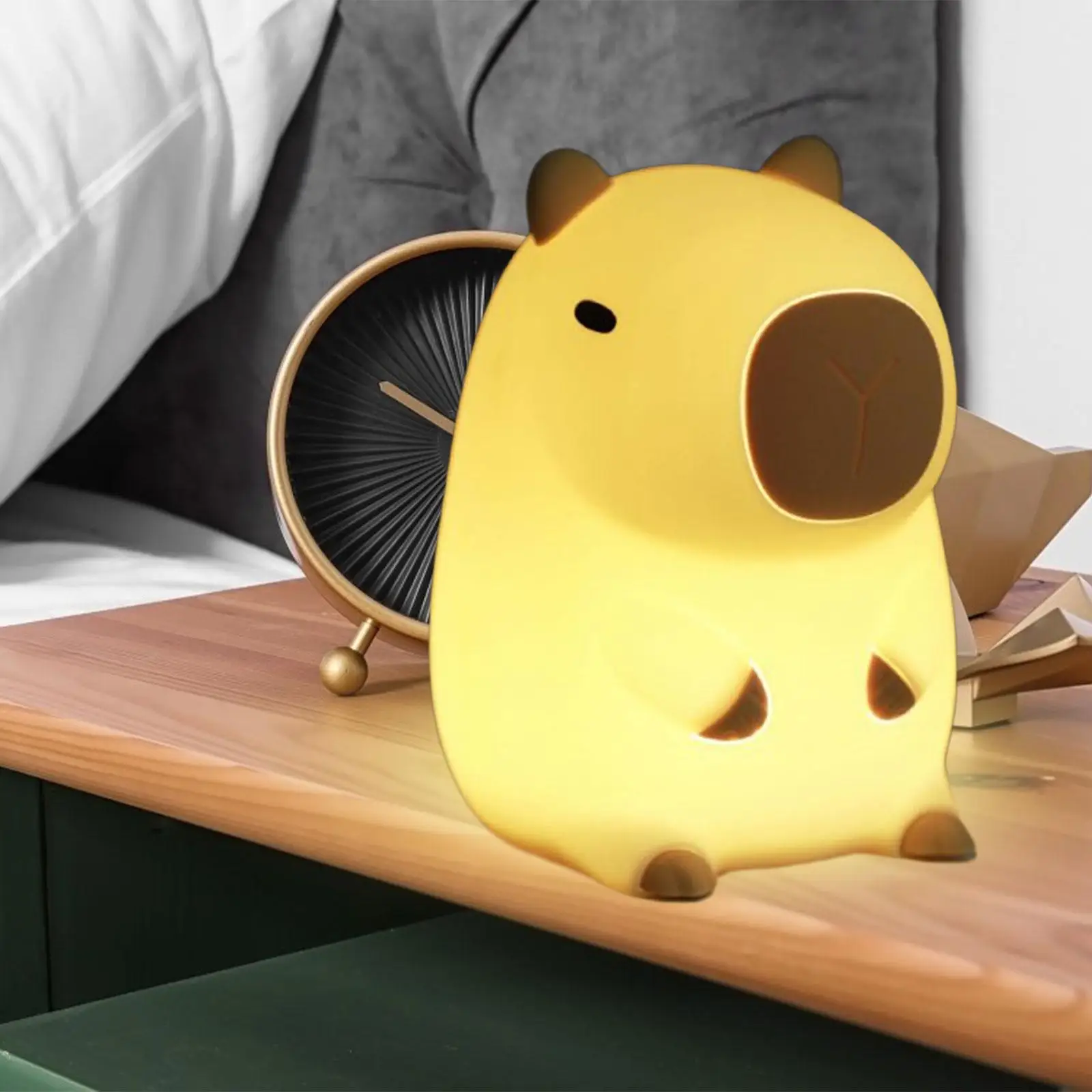 Capybara Night Light Beside Lamp LED Night Lamp for Bedroom Living Room Breastfeeding Bedroom Decor Kids Gift