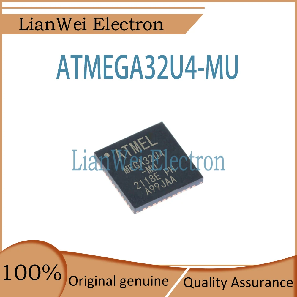 (1-10 Piece)100% New MEGA32U4 ATMEGA32U4-MU ATMEGA32U4 IC MCU Chipset VQFN-44