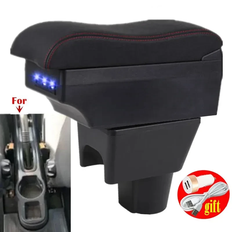 

central armrest For Renault Duster Armrest box 2010-2018 For Nissan Terrano 3 Dacia Duster Oroc Car Armrest Box Curved Surface