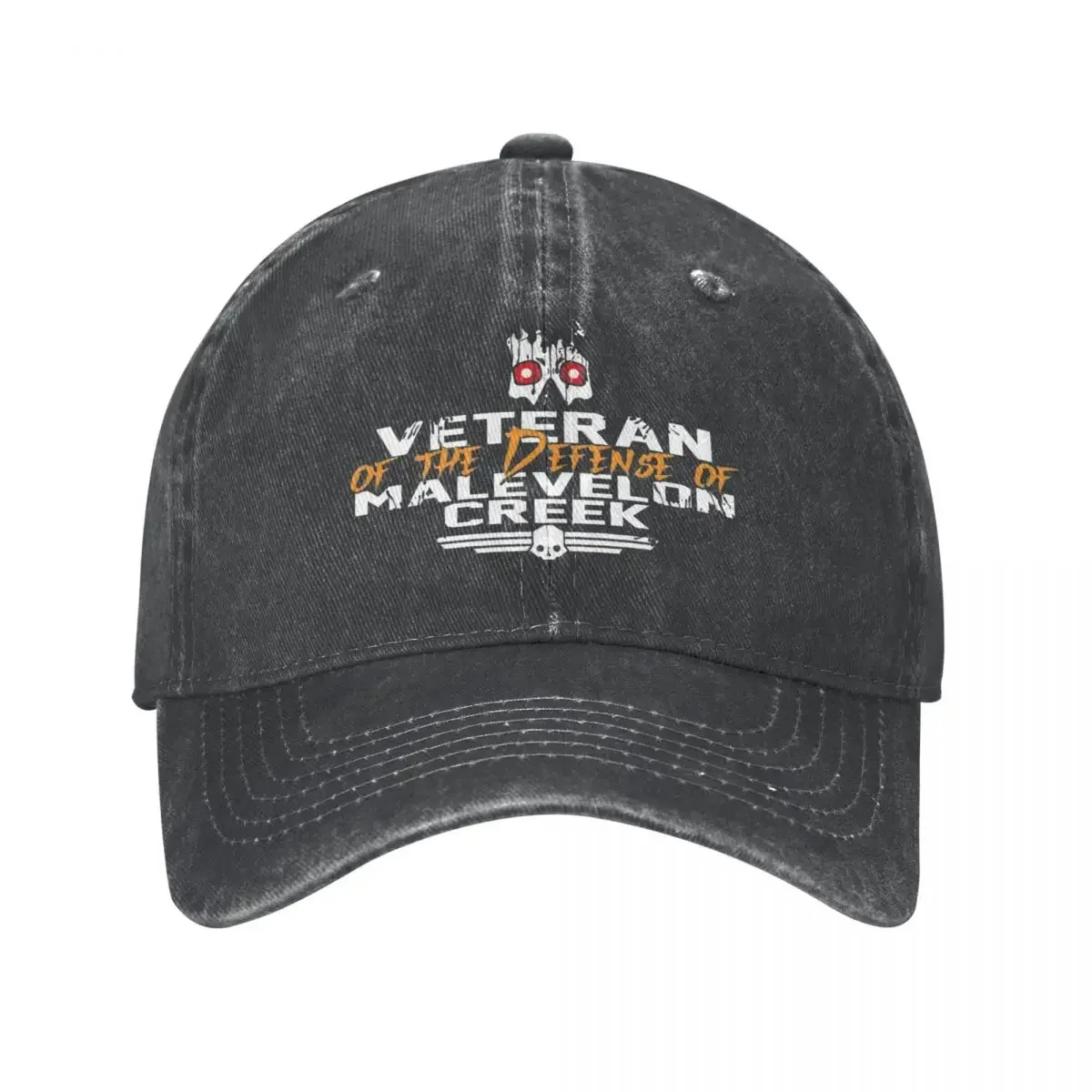 Helldivers 2 Malevelon Creek Veteran Game Trucker Hat Accessories Vintage Distressed Denim Headwear For Unisex Style Adjustable