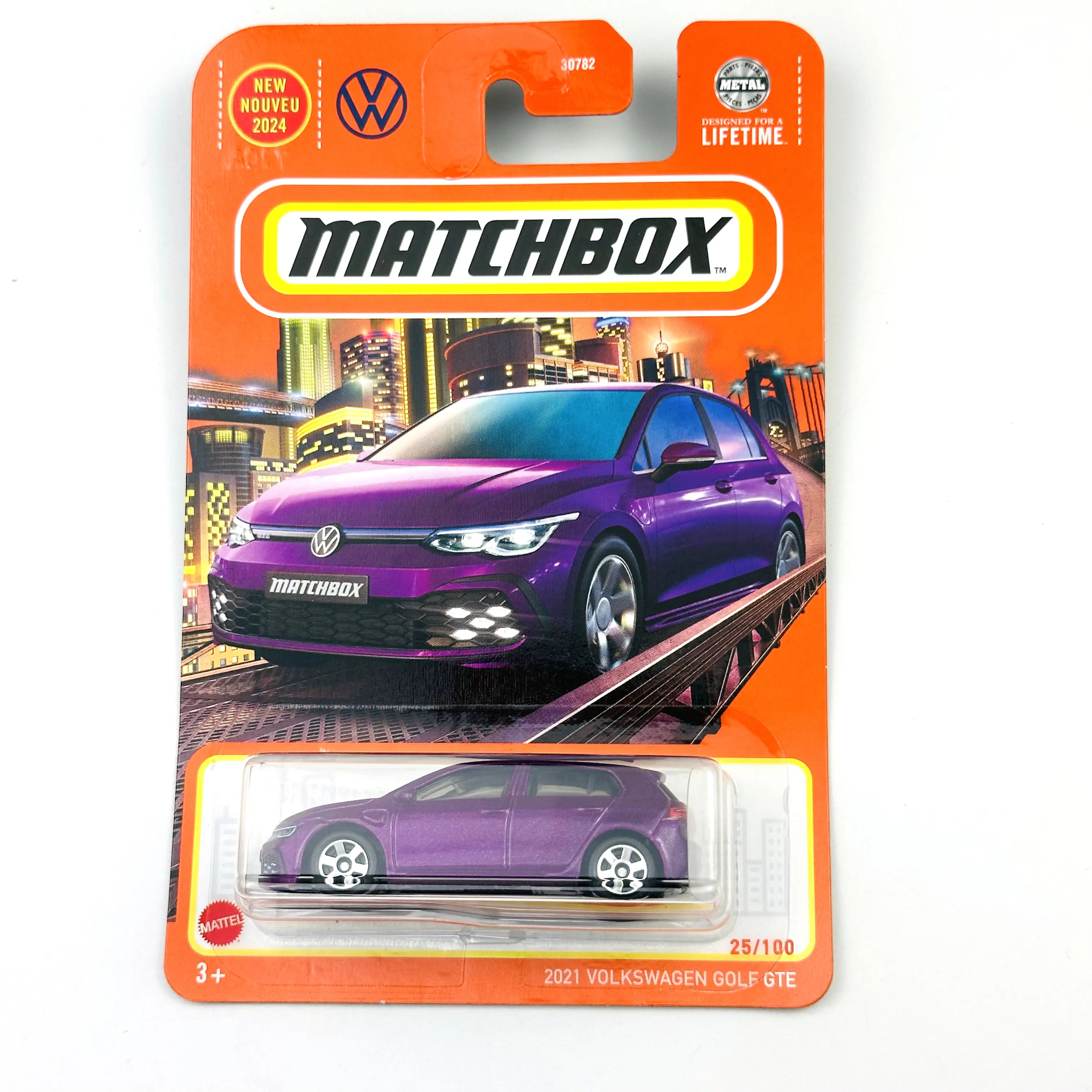 2024 Matchbox Cars 2021 VOLKSWAGEN GOLF GTE 1/64 Metal Die-cast Collection Model Car Toy Vehicles