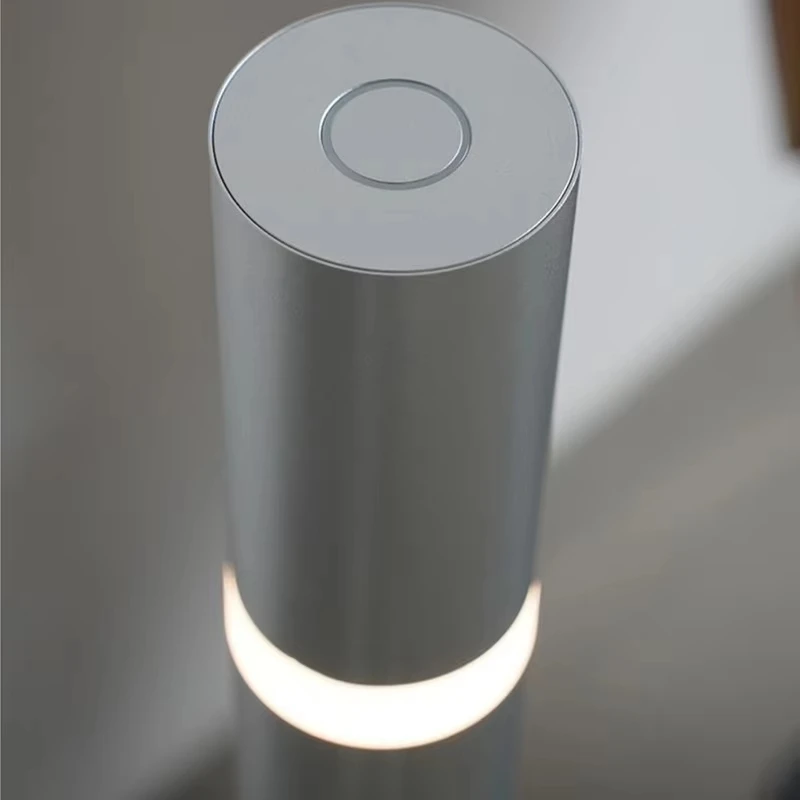 Modern Minimalist Floor Lamp with Touch Sensor Standing Light for Living Room Bedroom Sofa Side Corner Entryway Designer Light