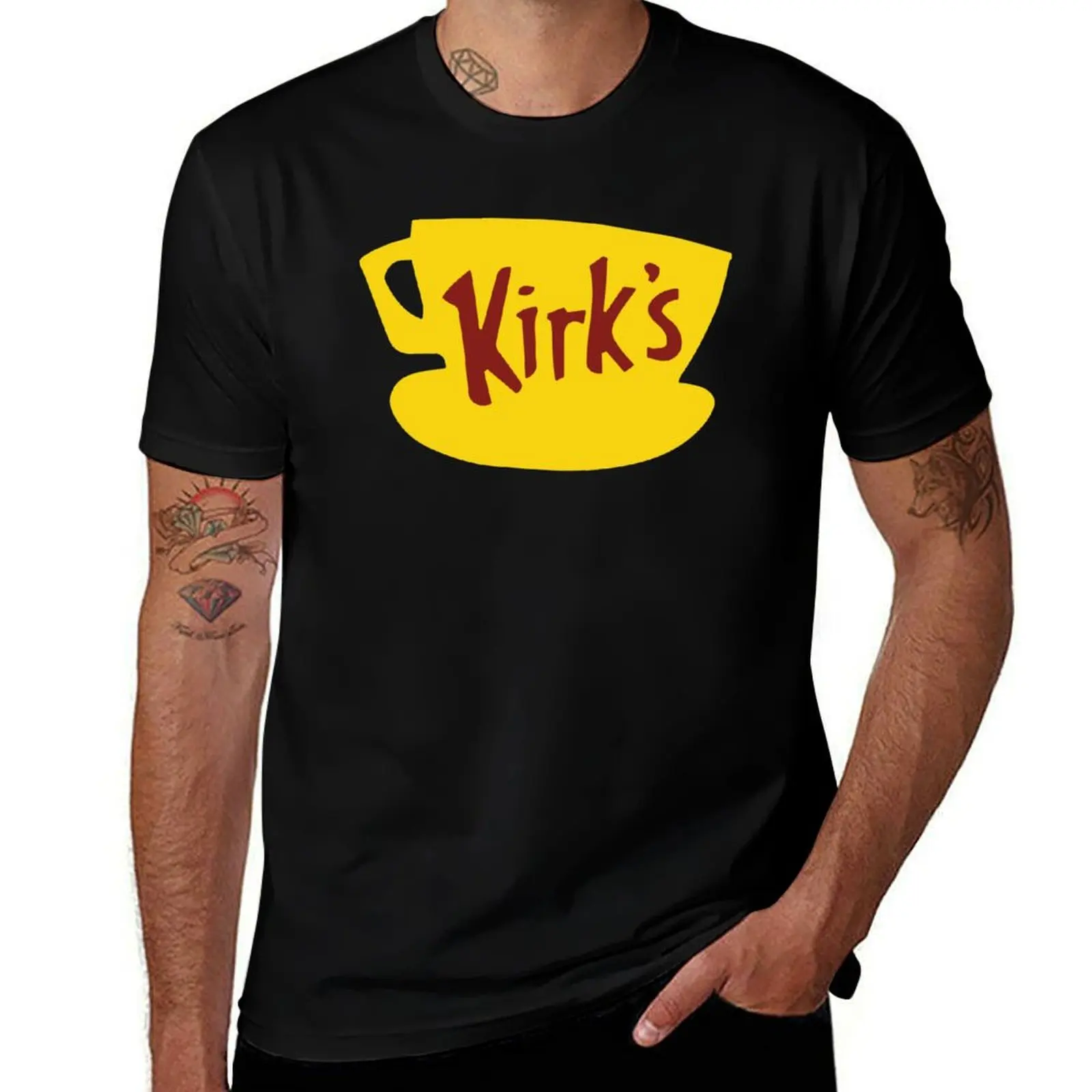 

Kirk's Diner T-Shirt Anime t-shirt for a boy graphic t shirt vintage anime stuff mens workout shirts