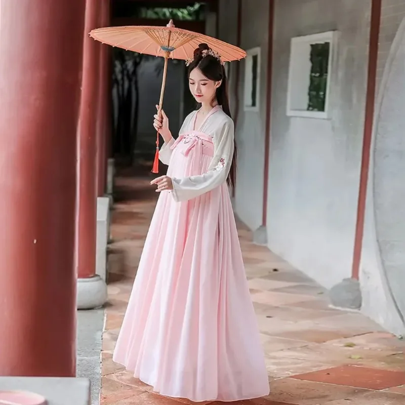 ストリートウェア漢服女性服ヴィンテージ漢服ドレスコスプレ中国の伝統的なドレスファッション服エスニックスタイルパーティーステージ