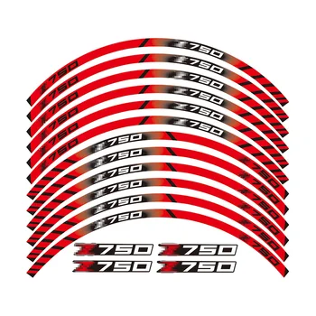 Adesivo para pneu de roda de motocicleta, decalque interno e externo, logotipo reflexivo, kit de decalque decorativo para kawasaki z750 z 750