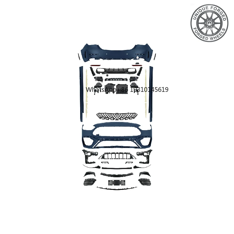 

Kit carrosserie haute qualité, jupe latérale pare-chocs avant, pare-chocs arrière for W206 63