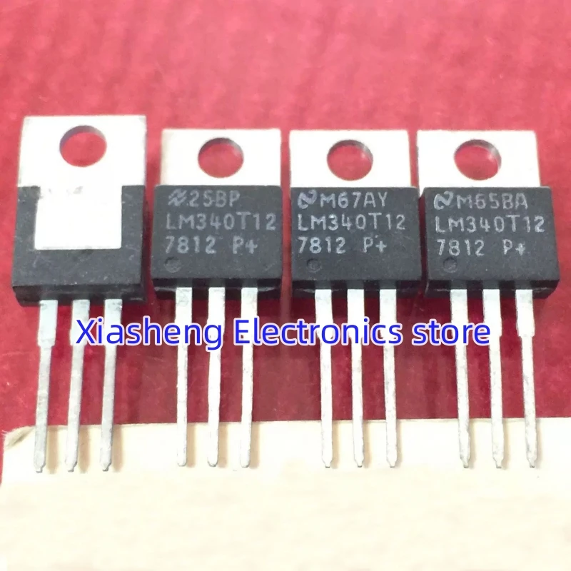 

New Original 10Pcs LM340T12 7812 TO-220 Linear Regulator Transistor In Stock