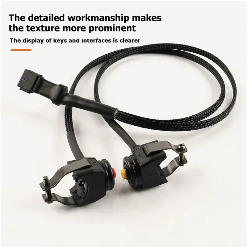 A80X-Ignition Start Flameout Kill Stop Switch Horn Button For Husqvarna EXC EXCF XC XCF XCF-W XCW SX 2024-2026 Stater
