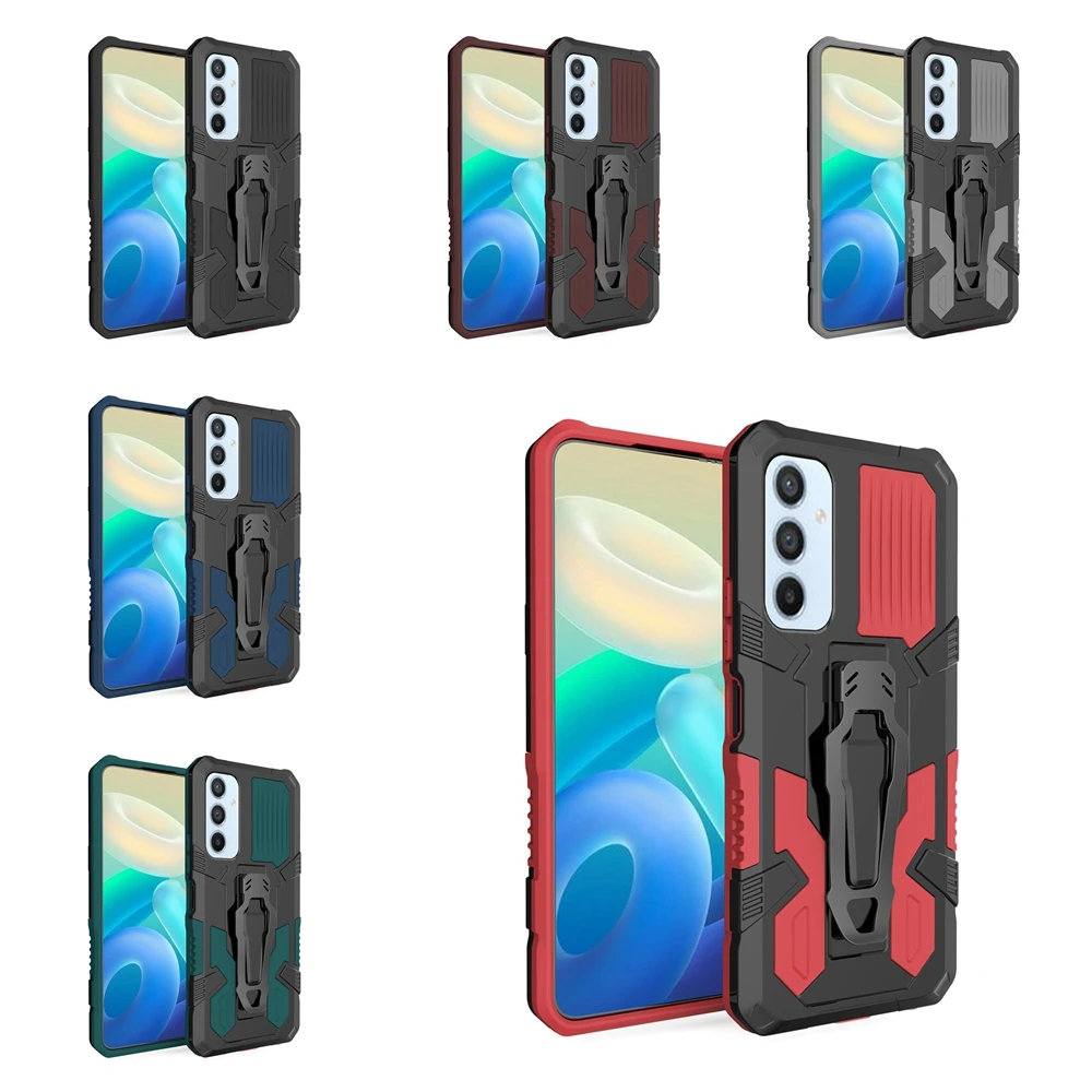 Belt Clip Armor Phone Case for Samsung Galaxy A05 A05S A13 A14 A15 A23 A25 A32 A33 A35 A51 A53 A55 A71 A73 Plastic Stand Cover