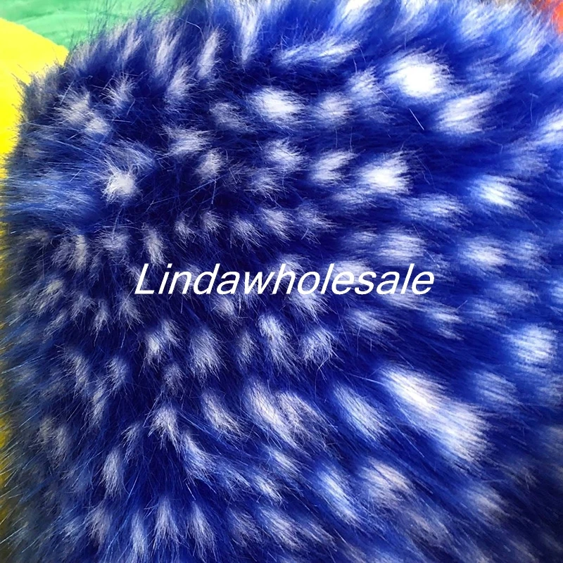 High-grade imitation fox plush fur collar background cloth  carpet material,faux fur fabric,170cm*50cm/pcs