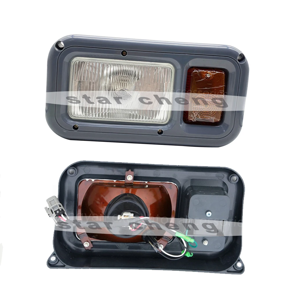 

Work Light Side Light Wheel Excavator Headlight Tail Light Turn Signal A-027 For Doosan Daewoo DH150W-7/210-7/DX60