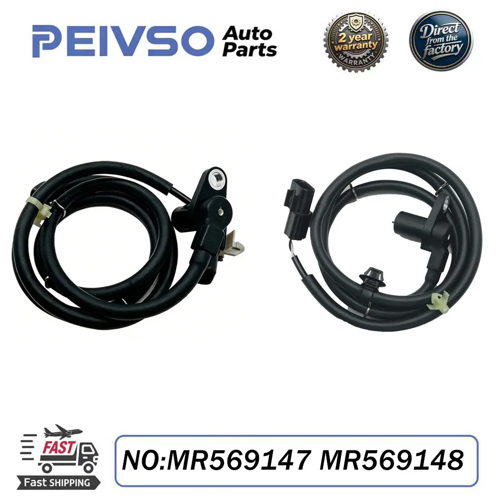 PEIVSO MR569147 MR569148 New Front LH/RH ABS Wheel Speed Sensor For Mitsubishi Lancer Evolution 2003 2004 2005 2006 2.0L