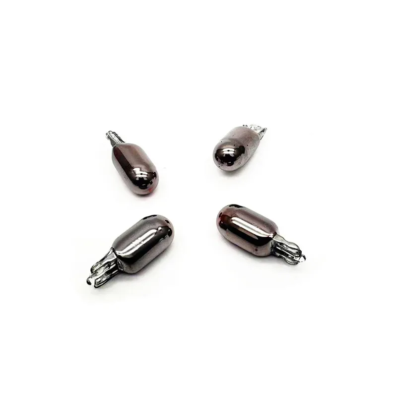 4Pc W5W T10 12V5W Car Instrument Lights Singal Light 194 501 Chrome Plated Invisible Lamp License Plate Lamp Clearance Lamp