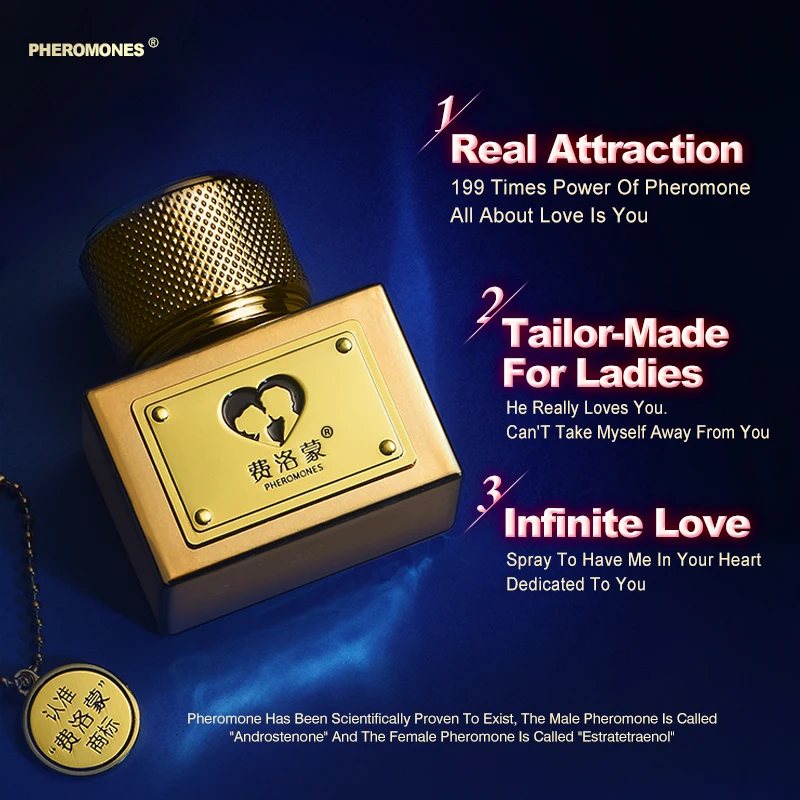 Pheromone female perfume walking hormone enhances confidence charm flirting sex perfume rose jasmine fragrance 30ml gift box-199