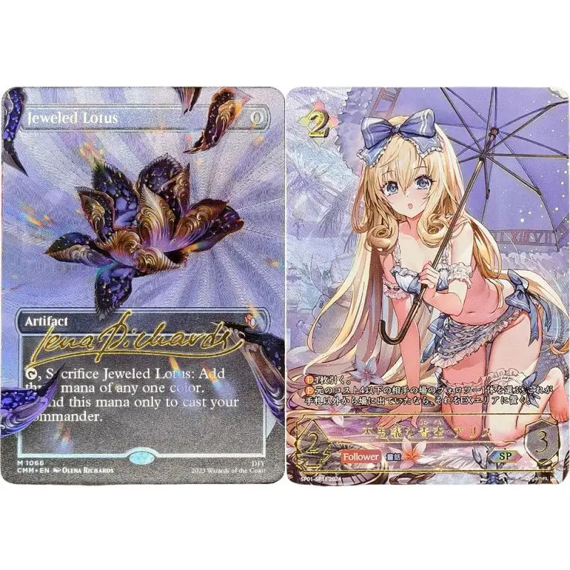 อะนิเมะ Weiss Schwarz DIY ACG การหักเหของแสงสะสมการ์ด Tokisaki Kurumi Rem Hoshino Ai Ayanami Rei ของเล่นสําหรับ Boy วันเกิดปัจจุบัน