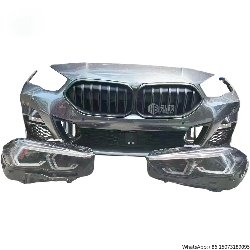 New High Quality for  2 Series F44 Front Face Assembly Bumper Intake Grille tank Condenser Fan Bracket Anti-collision Beam