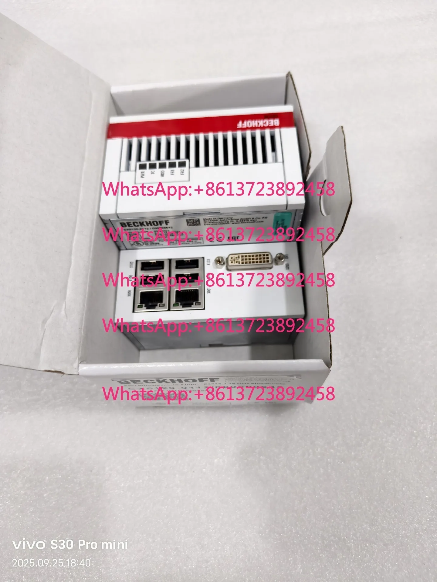 Beckhoff controller CX5120-0112, original and genuine German, brand new with packaging