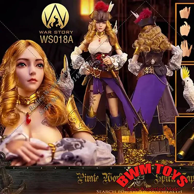 

War Story WS018 1/6 Scale Collectible WS018A Elf Captain Elsa 12'' Female Soldier Action Figure Doll Full Set Model Toy
