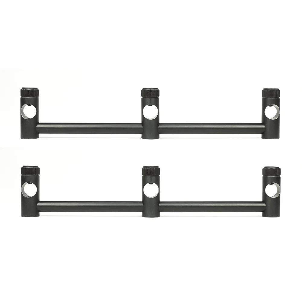 Hirisi Karpervissen Buzz Bar 3-hengelhouder Verstelbare aluminium beugel Duurzame Rod Pod-accessoire voor karpervisgerei