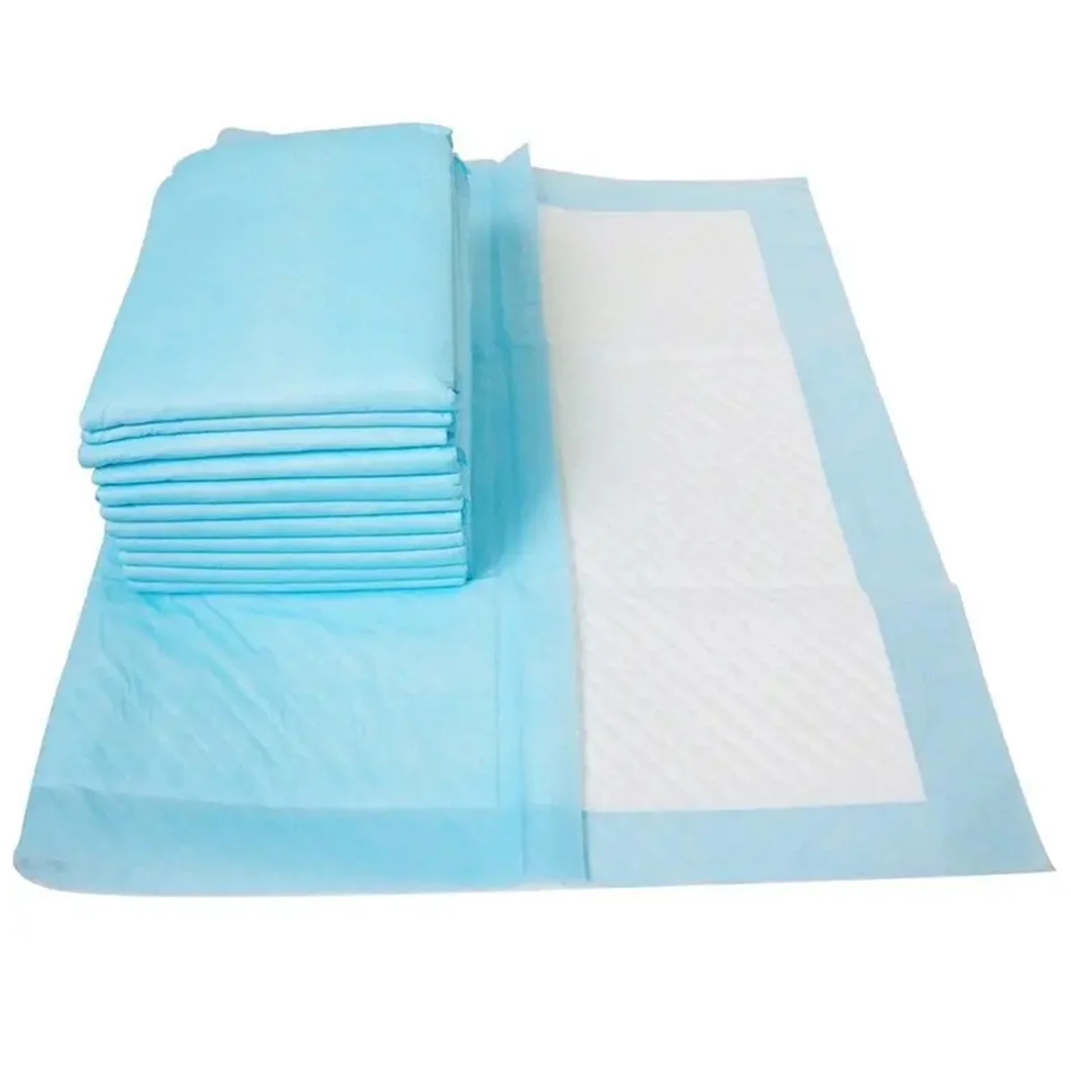 

40 шт. впитывающие подгузники для собак, одноразовые быстросохнущие коврики для дрессировки щенков, чистая подушка