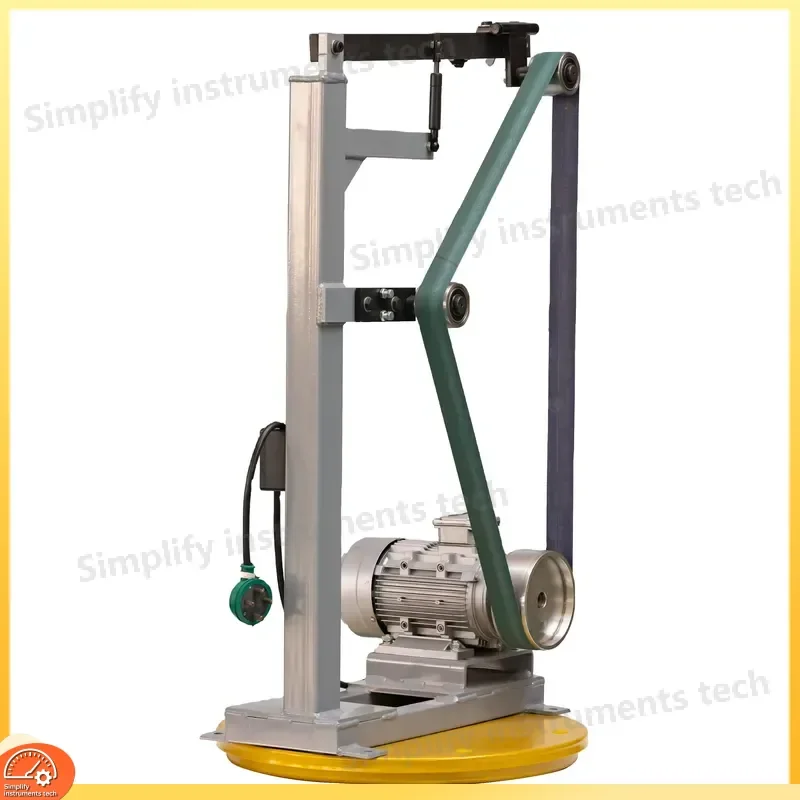 Industrial Multi Function Belt Sander Vertical Angle Grinder Polishing Metal Deburring Wire Drawing Tool