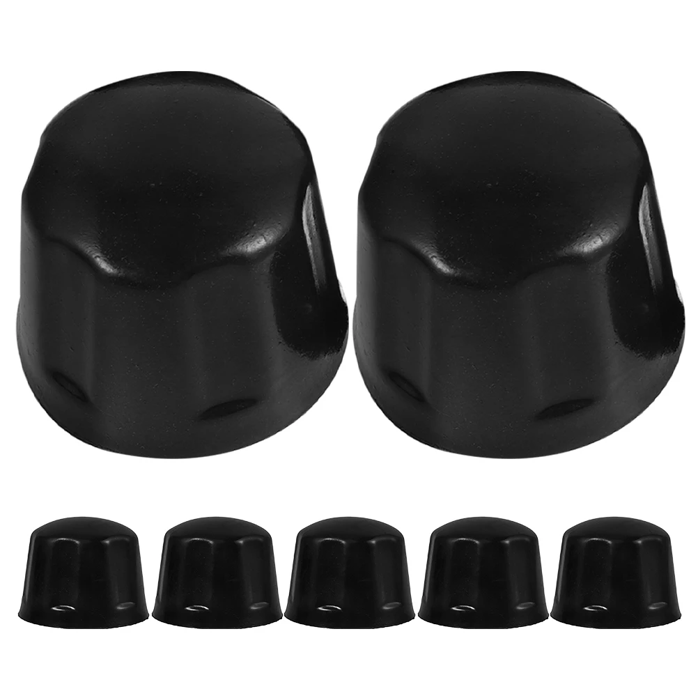 

7pcs ATV Wheel Hub Dust Cover Rubber Center Caps 110-250CC Durable Rim Protector Tire Hub Caps Wheel Replacement Cover
