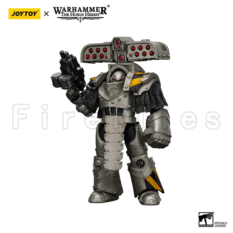 JOYTOY 1/18 Action Figure The Horus Heresy Iron Warriors Tyrant Siege Terminator Re-issue Version Anime Collection Toy view 3