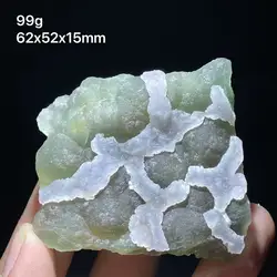 New 100% Natural Fluorite Spherical Green Fluorite Purple Fluorite UV Blue Mineral Specimen Home Decoration from Zhejiang