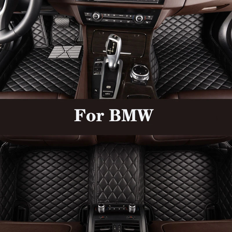 

Full Surround Custom Leather Car Floor Mat For BMW 5 Series E34 E39 E60 E61 F10 F11 F07 5GT(4seat/5seat) Wagon Auto Parts