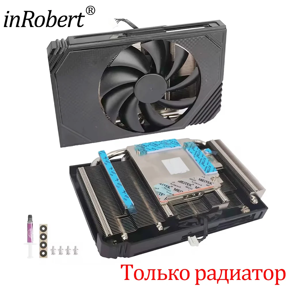 

Новый радиатор охлаждения заменяет A4000, радиатор графической карты с вентилятором для PALIT RTX3060 RTX 3060 StormX OC GPU, радиатор охлаждения