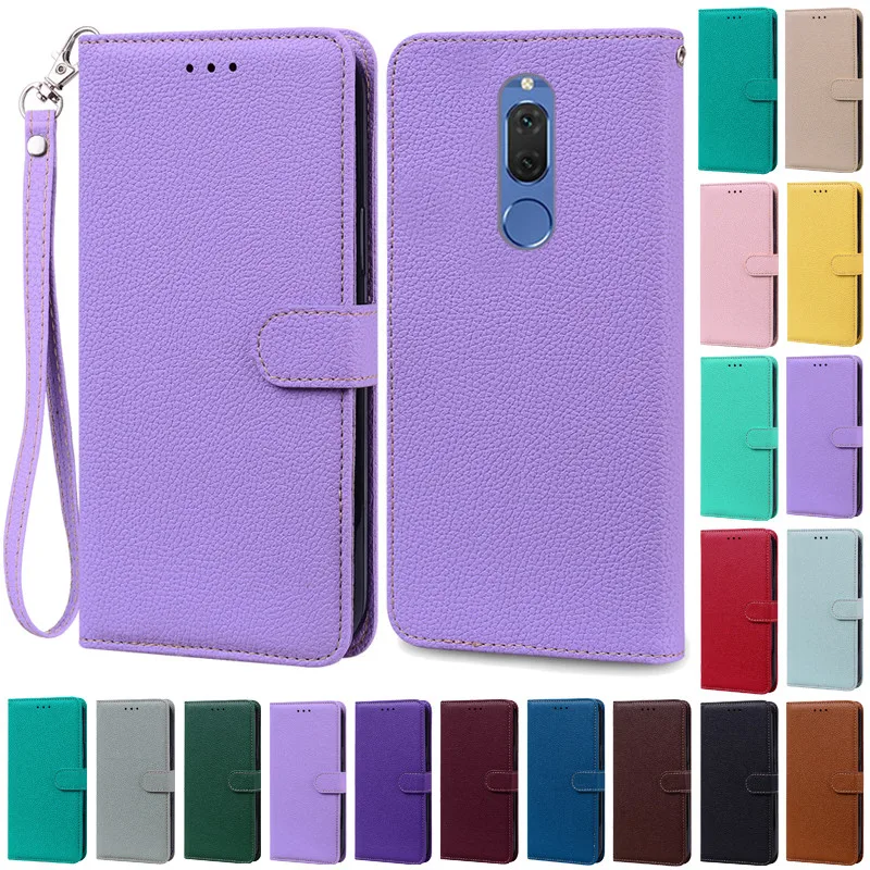 For Huawei Mate 10 Lite Case Huawei Nova 2i Cover Leather Wallet Case For Huawei RNE-L21 L22 RNE-L01 L02 L03 L11 L23 AL00 Case