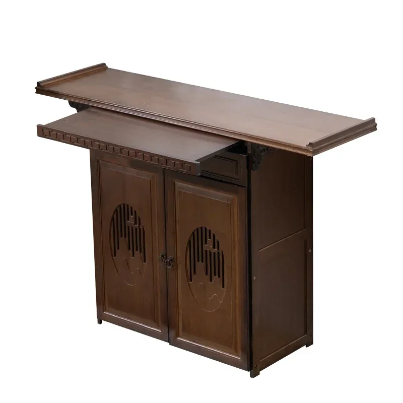 

Altar Buddha Shrine Household Buddha Shrine Tribute Table God of Wealth Altar Modern Minimalist Incense Burner Table Altar