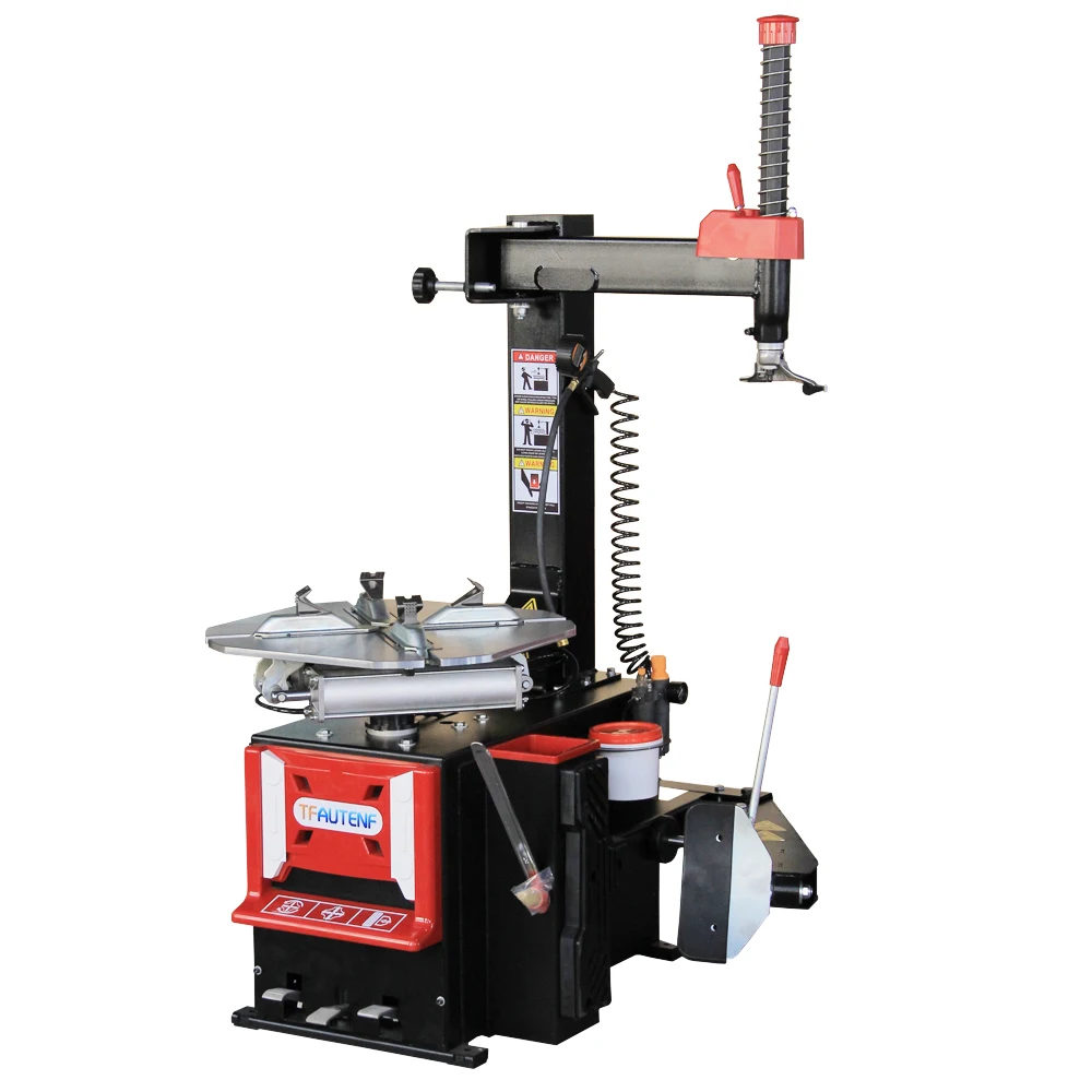 CE certificate commercial vehicle use car tire changer / hydraulic auto tyre changer machine / easy operate tire changing repair