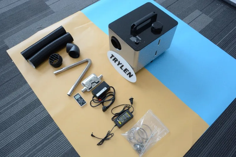 Dual-Use Portable Air Heater Accessories, All-in-One Diesel Parking Heater with Fuel-Efficient Low-Noise Design for  RV Camper