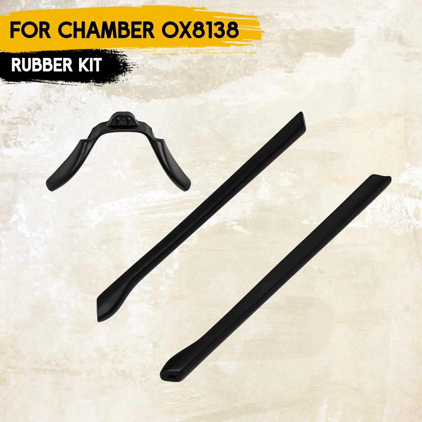 Anti-Slip Replacement Ear Socks Nose Pads Nose Pieces for Oakley Chamber OX8138 Frame - Skin-Friendly Material