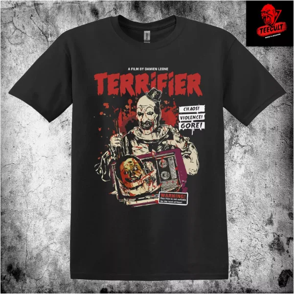 

Terrifier "Art The Clown" Horror Movie Tee Unisex Heavy T-Shirt S-5XL