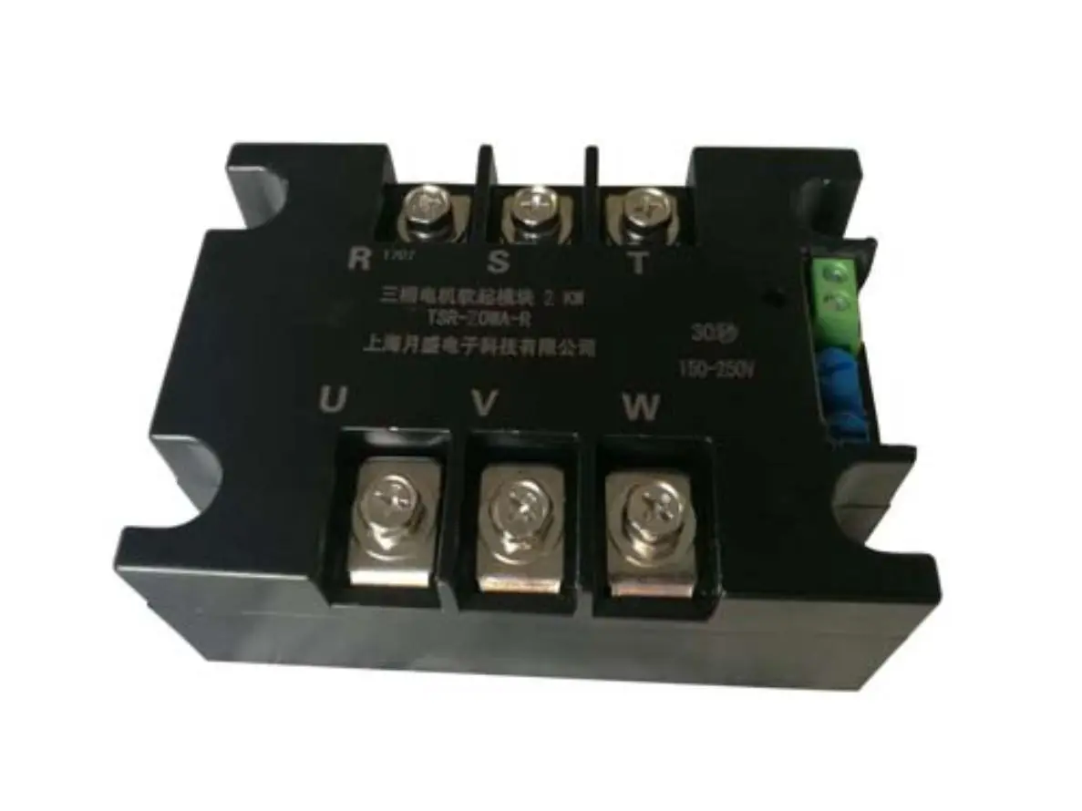 Three-phase Motor Online Soft Starter Module Star Triangle Step-down Start Soft Starter TSR-30WA-R1