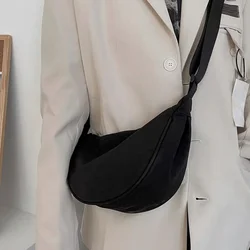 Bolso cruzado Hobos de nailon para mujer, bandolera informal de diseñador, de gran capacidad, de viaje, 2023