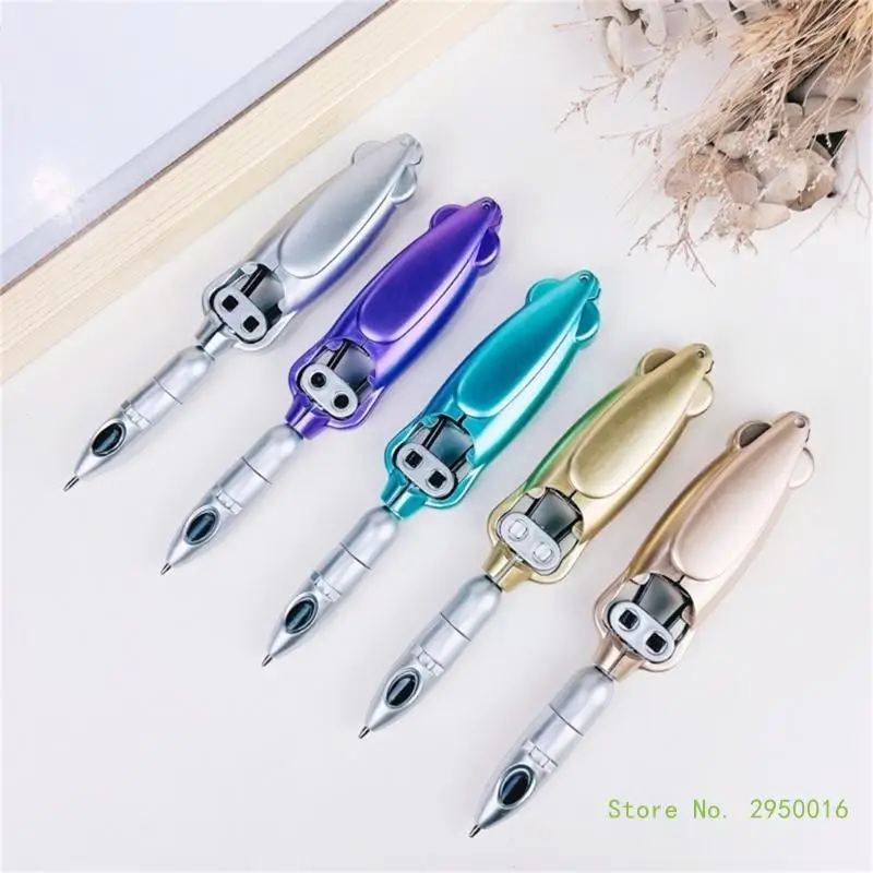 6PCS Deformable Ballpoint Pen Flexible Writing Pen for Kid Boy Girl Student Game Reward Christmas Stocking Fillers