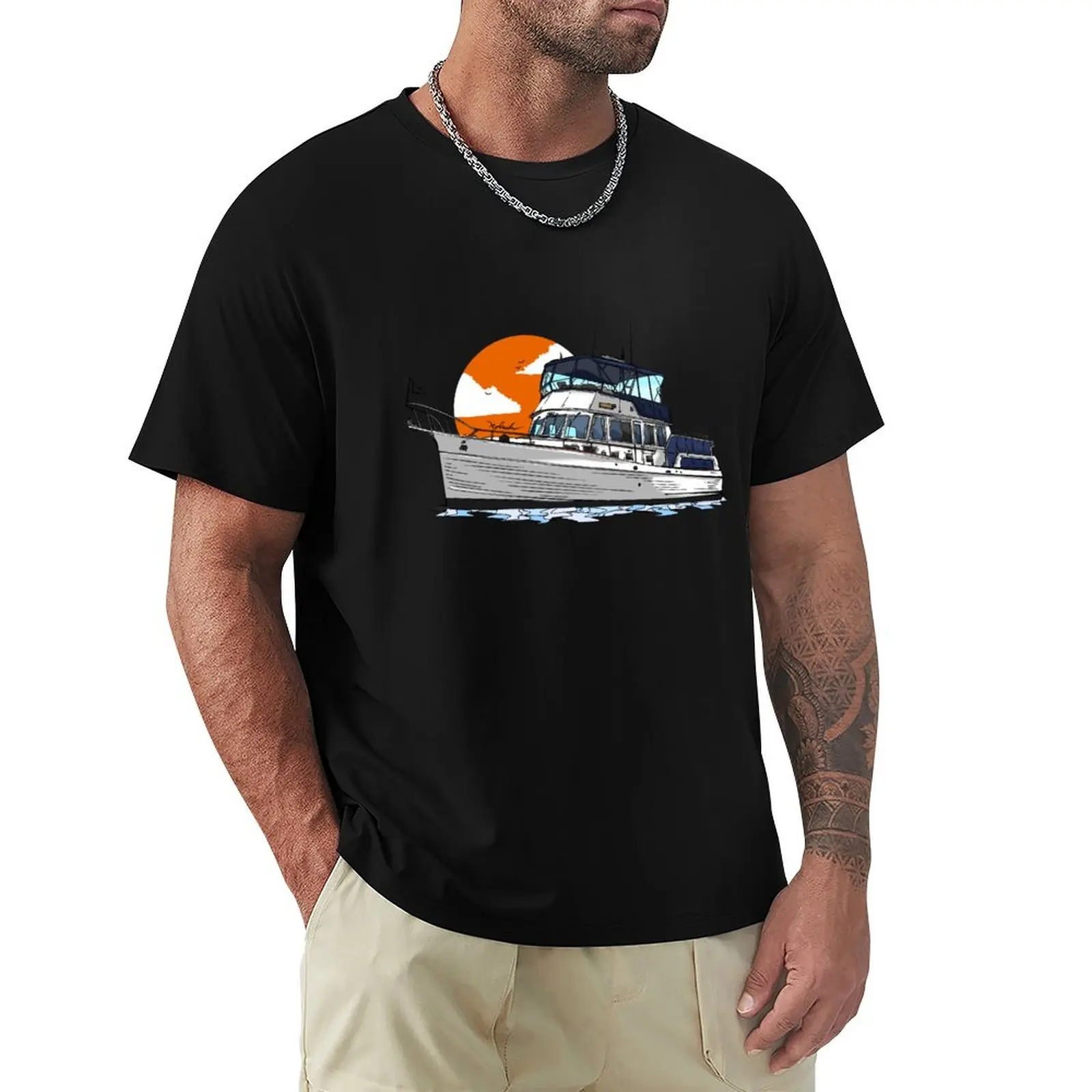 Grand Banks T-Shirt Standard Fit Solid Tee Shirt