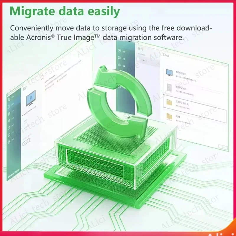 Green SN3000 500GB 1TB 2TB NVMe M.2 SSD PCIe 4.0 2280 5000MB/s SSD for PC Notebook PS5 Laptop Computer Mini