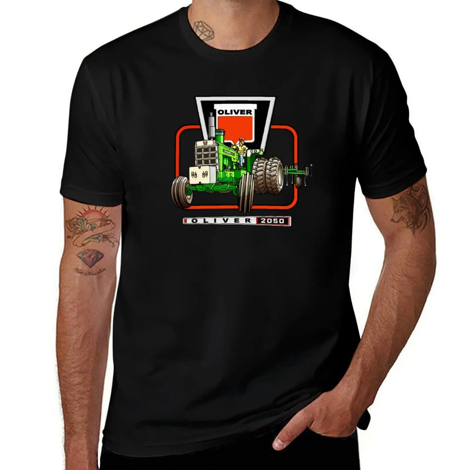 Oliver 2050 Tractor T-Shirt Water Resistant Casual T-Shirt