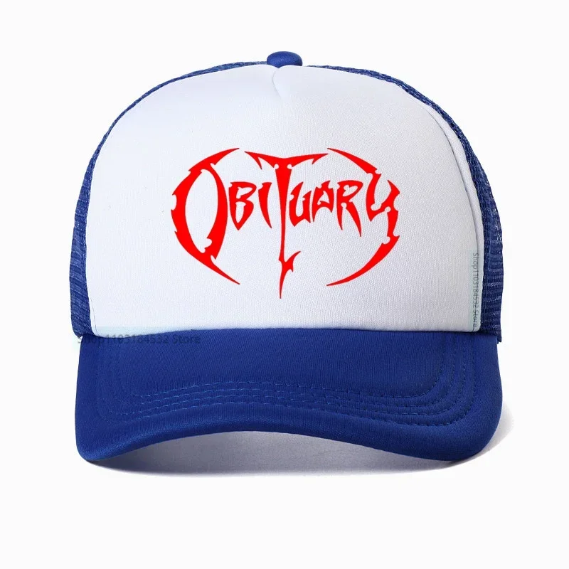 Heavy Metal Rock Music Men Women\'s Hat Obituary Baseball cap Hip Hop Death Metal Band Obituary hats Snapback caps Casquette