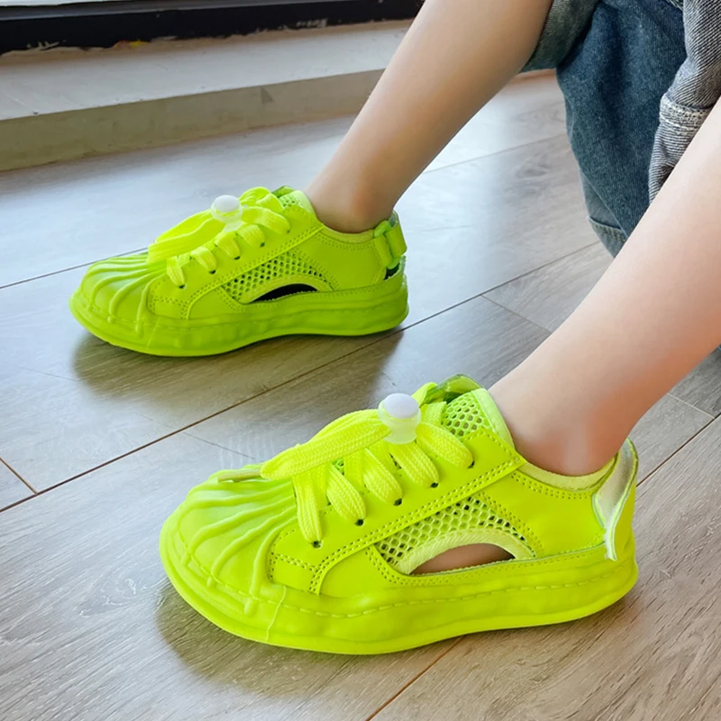 2022 sandálias do bebê menino preto verde rosa infantil menina sandálias da criança verão sapatos de caminhada esporte sandálias casuais sneaker praia sapatos