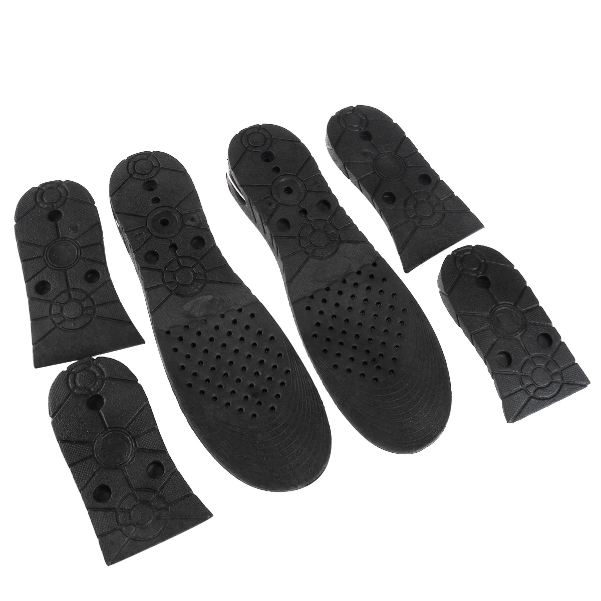 

6Cm Height Insole For Men Women 3-Layer Pu Cushion Taller Pad Comfortable Arch Support Anti-Slip Sole Insert