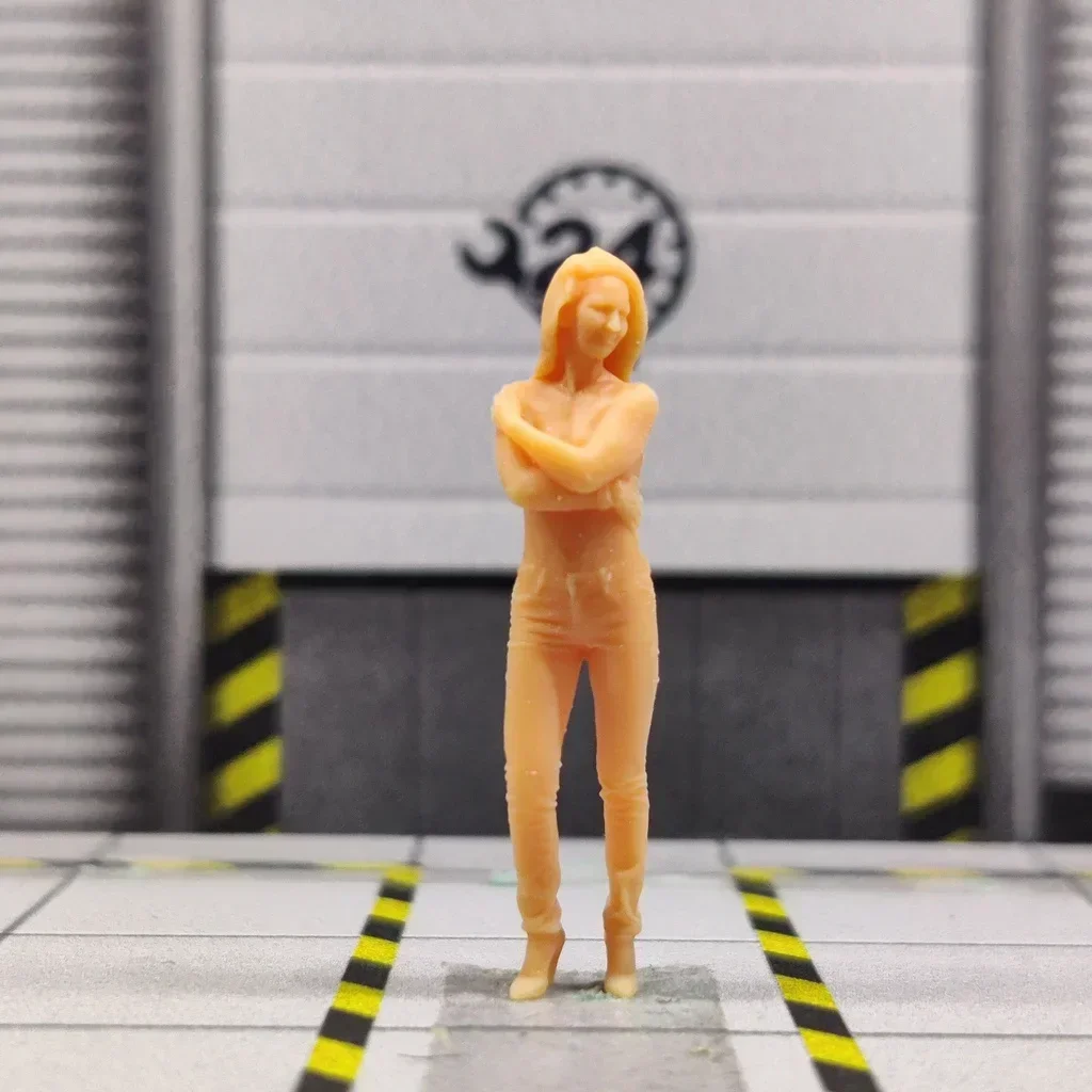 

1/64 1/43 Scale Model Resin Cover The Girl From MeUncolored Miniature Diorama Hand-painted S828-2nd