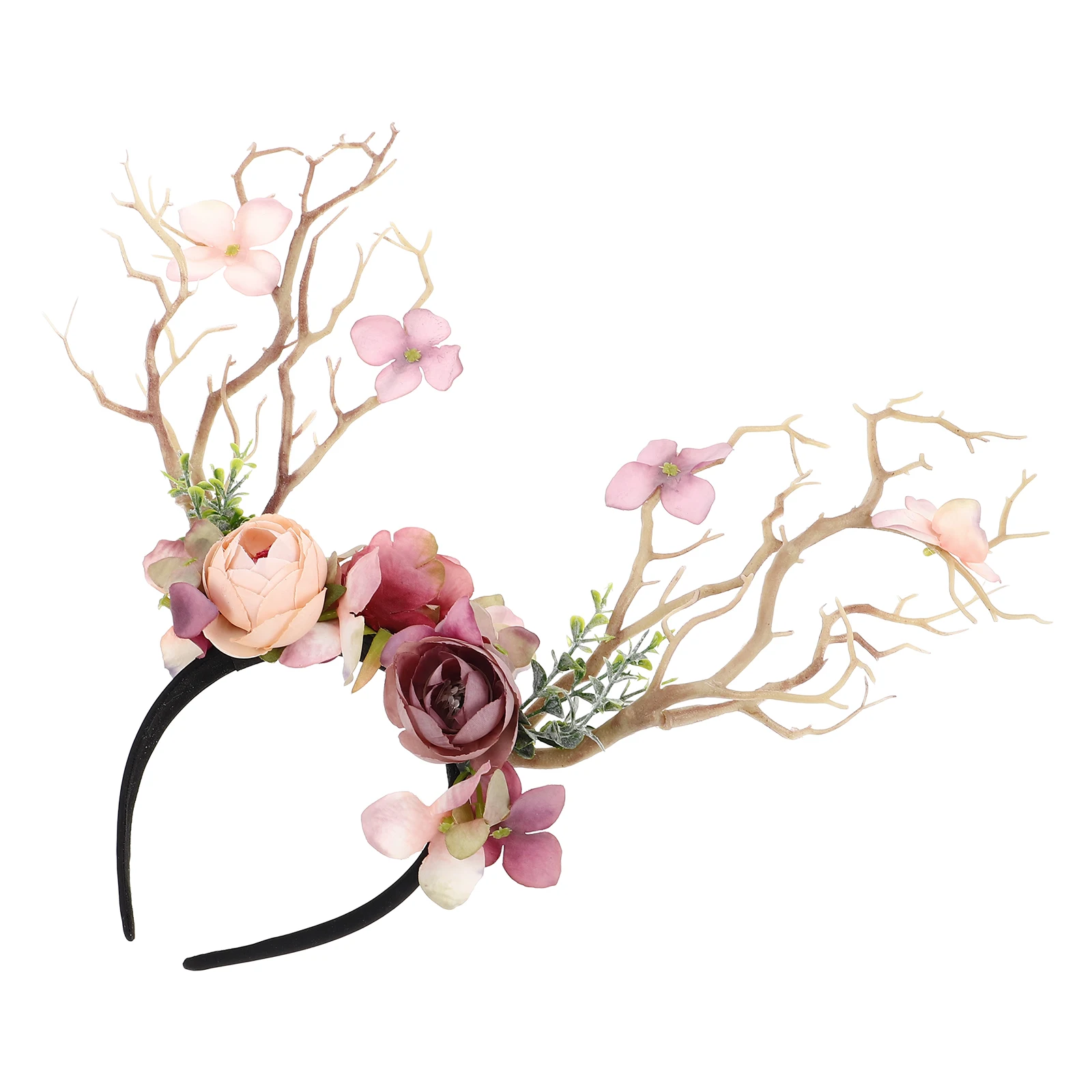 

Creative Elk Reindeer Antlers Christmas Headbands Xmas Hair Hoop Festive Decorations Elk Hairband Holiday Gifts